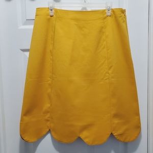 Large yellow SWEET SALT skirt